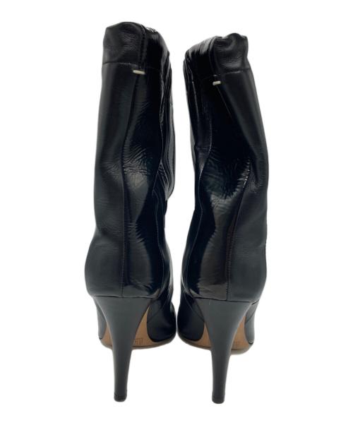Maison Margiela（メゾンマルジェラ）Maison Margiela (メゾンマルジェラ) ヒールブーツ ブラック サイズ:25cmの古着・服飾アイテム