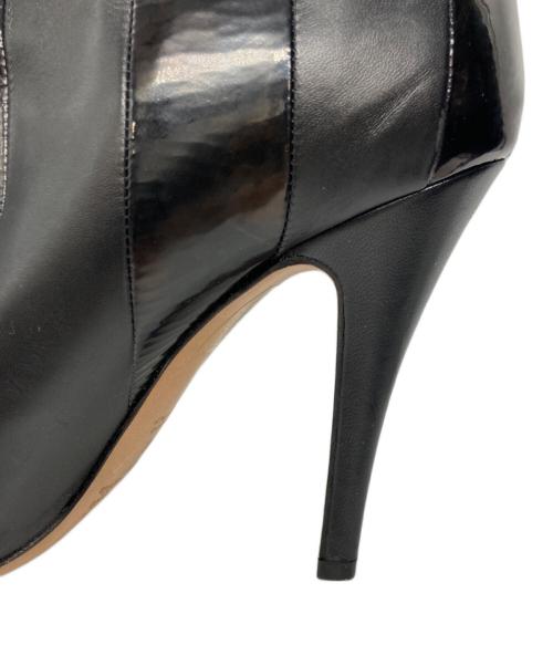 Maison Margiela（メゾンマルジェラ）Maison Margiela (メゾンマルジェラ) ヒールブーツ ブラック サイズ:25cmの古着・服飾アイテム