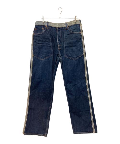 EVISU（エヴィス）EVISU (エヴィス) カモメデニムパンツ インディゴ サイズ:36×33の古着・服飾アイテム
