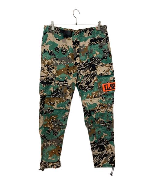 DIESEL（ディーゼル）DIESEL (ディーゼル) カモフラカーゴパンツ グリーン サイズ:32の古着・服飾アイテム