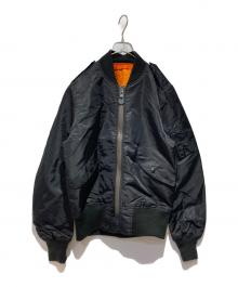 USED（ユーズド）の古着「L-2Bジャケット」｜ブラック