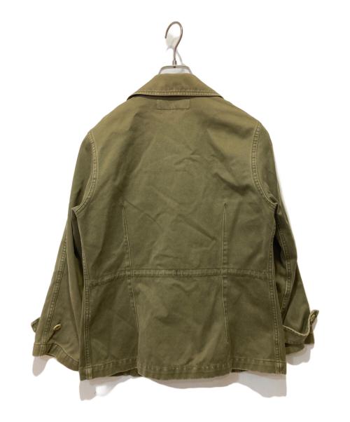 tricot COMME des GARCONS（トリココムデギャルソン）tricot COMME des GARCONS (トリココムデギャルソン) パールジャケット オリーブ サイズ:Mの古着・服飾アイテム