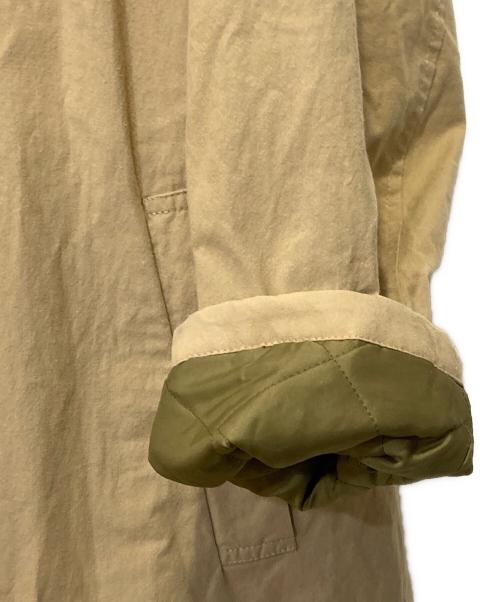 Yarmo（ヤーモ）Yarmo (ヤーモ) 中綿コート ベージュ サイズ:FREEの古着・服飾アイテム