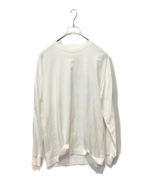 HOMME PLISSE ISSEY MIYAKE（オム プリッセ イッセイ ミヤケ）HOMME PLISSE ISSEY MIYAKE (オム プリッセ イッセイ ミヤケ) INVITATIONカットソー ホワイト サイズ:2の古着・服飾アイテム