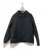 LAMONDラモンド）の古着「STAND NECK WIDE BLOUSON」｜ブラック