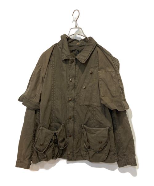 kiminori morishita（キミノリ モリシタ）kiminori morishita (キミノリ モリシタ) ミリタリージャケット カーキ サイズ:48の古着・服飾アイテム
