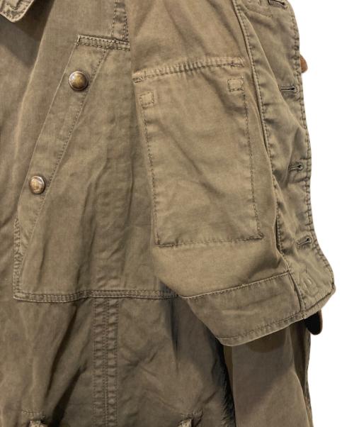 kiminori morishita（キミノリ モリシタ）kiminori morishita (キミノリ モリシタ) ミリタリージャケット カーキ サイズ:48の古着・服飾アイテム