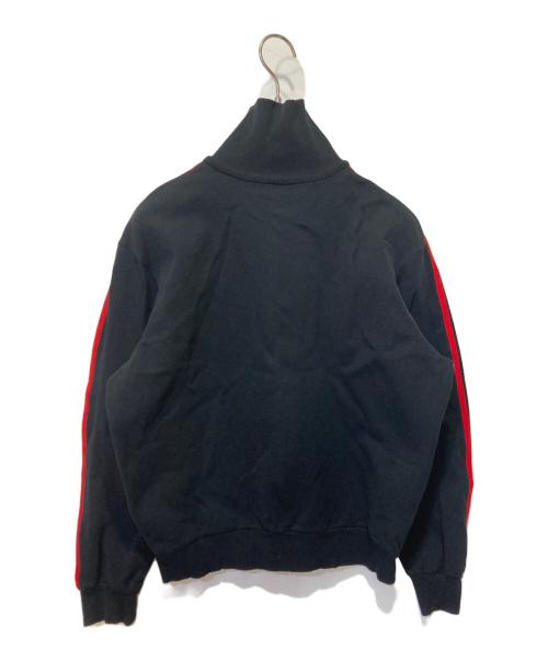 adidas（アディダス）adidas (アディダス) 70’s トラックジャケット ブラック×レッド サイズ:3の古着・服飾アイテム