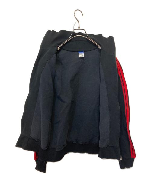 adidas（アディダス）adidas (アディダス) 70’s トラックジャケット ブラック×レッド サイズ:3の古着・服飾アイテム