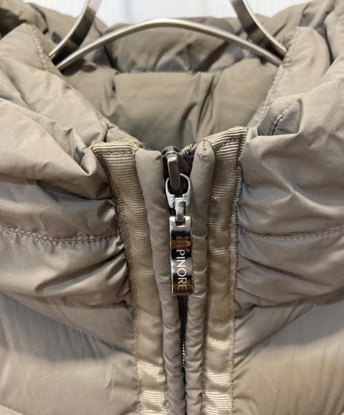 PINORE（ピノーレ）PINORE (ピノーレ) ダウンコート ベージュ サイズ:40の古着・服飾アイテム