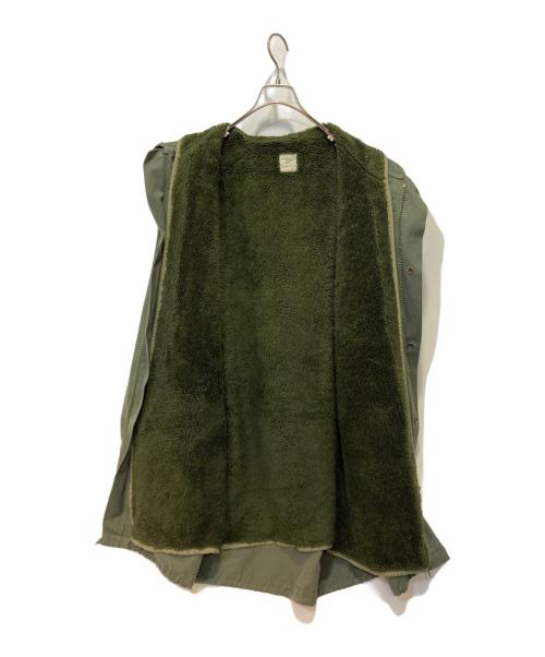 フランス軍（フランスグン）フランス軍 (フランスグン) ライナー付コート オリーブ サイズ:96(L)の古着・服飾アイテム