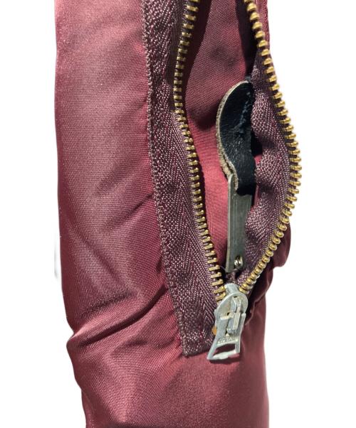 ALPHA（アルファ）ALPHA (アルファ) MIL-J-82790J フライトジャケット ボルドー サイズ:Mの古着・服飾アイテム