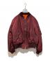 ALPHA（アルファ）の古着「MIL-J-82790J フライトジャケット」｜ボルドー