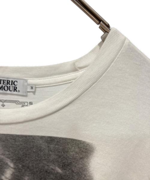 Hysteric Glamour（ヒステリックグラマー）Hysteric Glamour (ヒステリックグラマー) NEW YORK DOLLS (ニューヨークドールズ) プリントTシャツ ホワイト サイズ:Mの古着・服飾アイテム