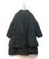 COMME des GARCONS（コムデギャルソン）の古着「80’s レイヤード中綿ガウンコート」｜ブラック