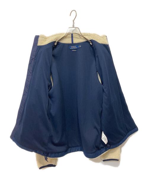 POLO RALPH LAUREN（ポロ・ラルフローレン）POLO RALPH LAUREN (ポロ・ラルフローレン) ボアジャケット ベージュ サイズ:Ｓの古着・服飾アイテム