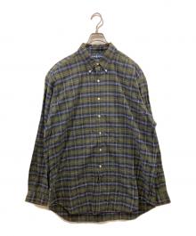 RALPH LAUREN（ラルフローレン）の古着「長袖シャツ」｜グリーン