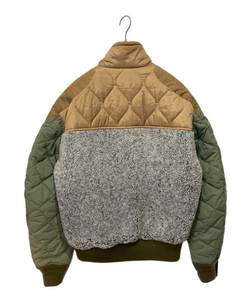 DIESEL（ディーゼル）DIESEL (ディーゼル) ボア切替ブルゾン マルチカラー サイズ:Lの古着・服飾アイテム