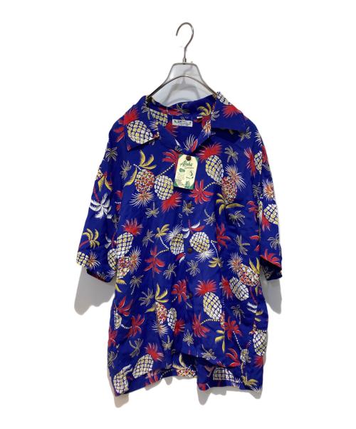 Sun Surf（サンサーフ）Sun Surf (サンサーフ) アロハシャツ ブルー サイズ:XXLの古着・服飾アイテム