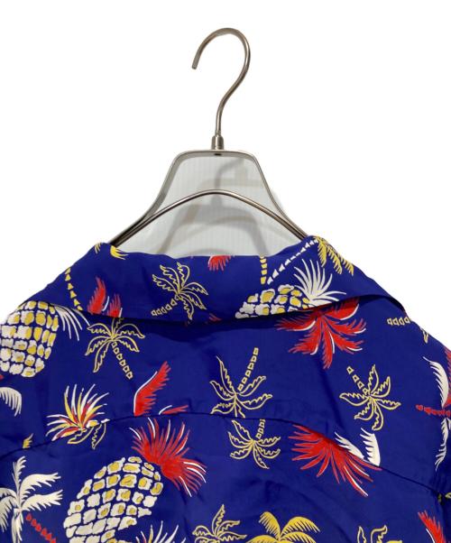 Sun Surf（サンサーフ）Sun Surf (サンサーフ) アロハシャツ ブルー サイズ:XXLの古着・服飾アイテム