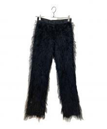 sacai（サカイ）の古着「フェザーパンツ」｜ブラック
