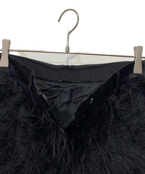 sacai（サカイ）sacai (サカイ) フェザーパンツ ブラック サイズ:001の古着・服飾アイテム