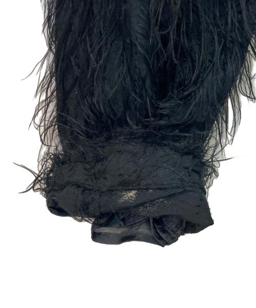 sacai（サカイ）sacai (サカイ) フェザーパンツ ブラック サイズ:001の古着・服飾アイテム