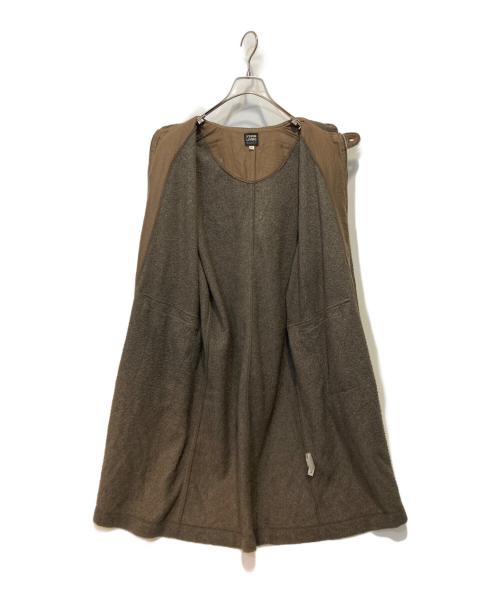 Y'S for living BASICS（ワイズフォーリビング）Y'S for living BASICS (ワイズフォーリビング) フーデッドコート ブラウン サイズ:Mの古着・服飾アイテム