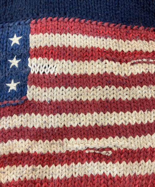 POLO RALPH LAUREN（ポロ・ラルフローレン）POLO RALPH LAUREN (ポロ・ラルフローレン) ハイネックニット ネイビー サイズ:Sの古着・服飾アイテム