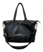 COACHコーチ）の古着「LEXINGTON LEATHER BUSINESS TOTE」｜ブラック