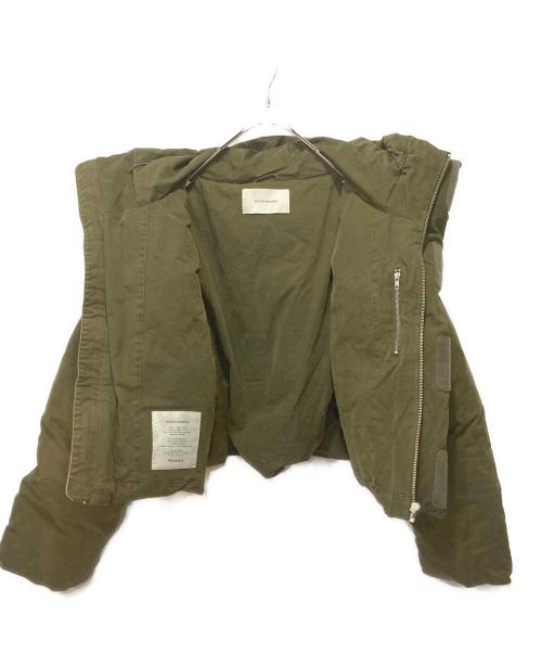 entire studios（エンタイアスタジオ）ENTIRE STUDIOS (エンタイアスタジオ) MML HOODED PUFFER グリーン サイズ:XLの古着・服飾アイテム