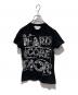 Christian Dior（クリスチャン ディオール）の古着「スパンコールプリントTシャツ」｜ブラック