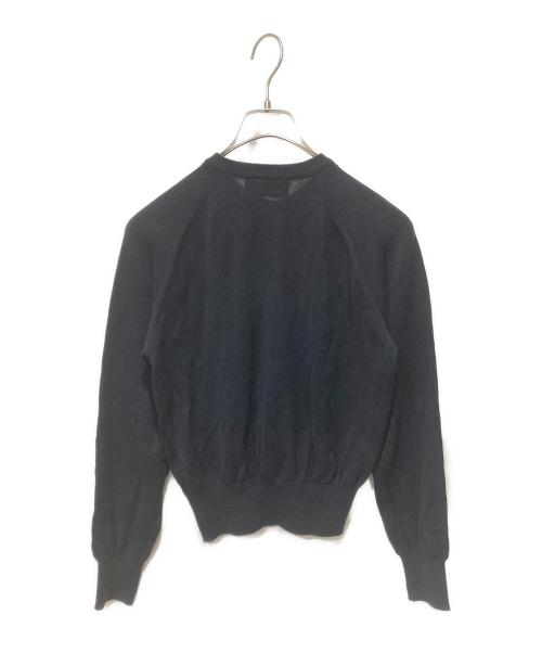 COMME des GARCONS tricot（コムデギャルソントリコ）COMME des GARCONS tricot (コムデギャルソントリコ) 80’s クルーネックカーディガン ネイビー サイズ:不明の古着・服飾アイテム