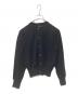 COMME des GARCONS tricot（コムデギャルソントリコ）の古着「80’s クルーネックカーディガン」｜ネイビー