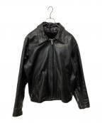 Schottショット）の古着「レザージャケット」｜ブラック