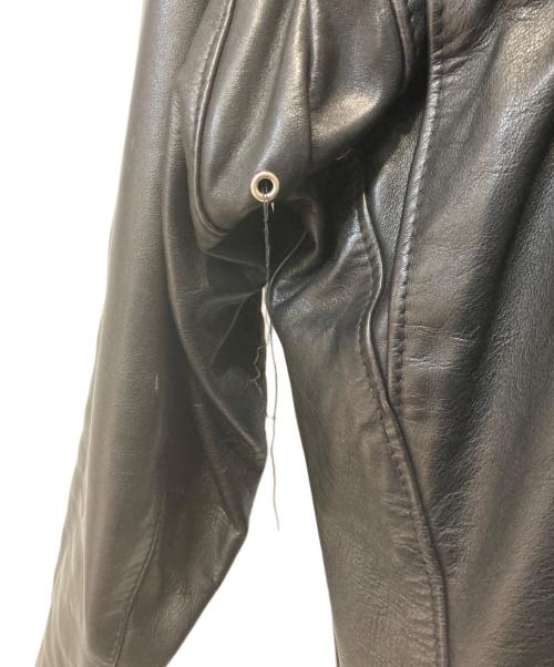 Schott（ショット）Schott (ショット) レザージャケット ブラック サイズ:SIZE40の古着・服飾アイテム