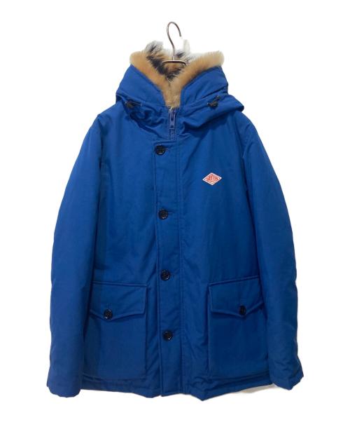 DANTON（ダントン）DANTON (ダントン) ファー付タサーダウンジャケット ブルー サイズ:40の古着・服飾アイテム