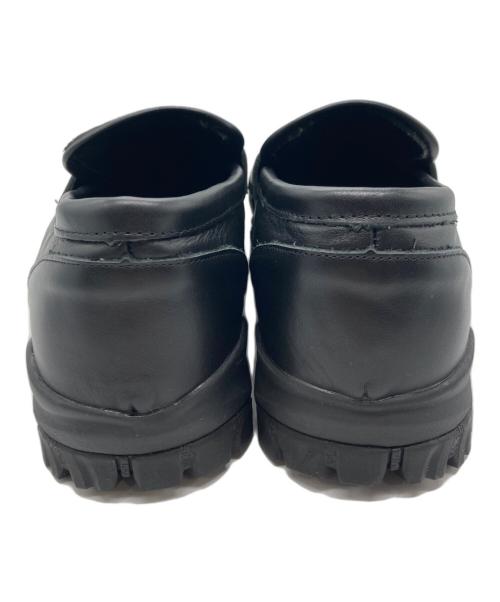 OPENING act（オープニングアクト）OPENING ACT (オープニングアクト) vibram (ビブラム) メッシュローファー ブラック サイズ:40の古着・服飾アイテム