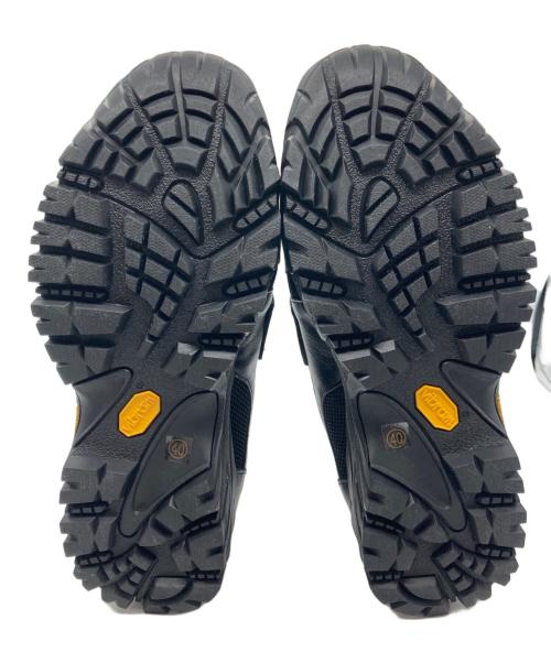 OPENING act（オープニングアクト）OPENING ACT (オープニングアクト) vibram (ビブラム) メッシュローファー ブラック サイズ:40の古着・服飾アイテム