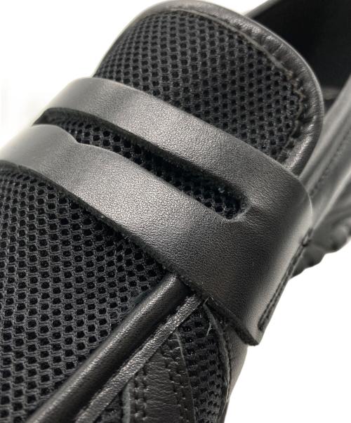 OPENING act（オープニングアクト）OPENING ACT (オープニングアクト) vibram (ビブラム) メッシュローファー ブラック サイズ:40の古着・服飾アイテム