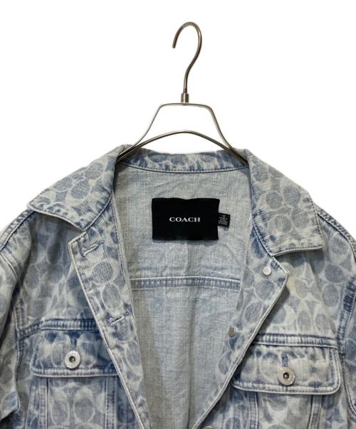 COACH（コーチ）COACH (コーチ) デニムジャケット インディゴ サイズ:XSの古着・服飾アイテム