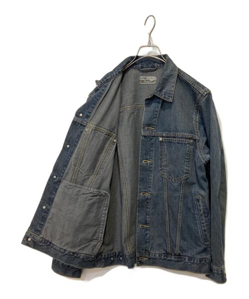 FOLL（フォル）foll (フォル) everyday denim jacket インディゴ サイズ:２の古着・服飾アイテム