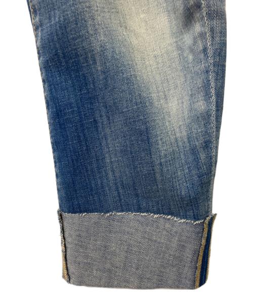 DSQUARED2（ディースクエアード）DSQUARED2 (ディースクエアード) スキニーデニムパンツ ブルー サイズ:46の古着・服飾アイテム