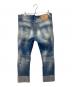 DSQUARED2 (ディースクエアード) スキニーデニムパンツ ブルー サイズ:46：16000円