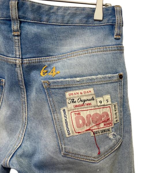 DSQUARED2（ディースクエアード）DSQUARED2 (ディースクエアード) SKATER JEANS インディゴ サイズ:46の古着・服飾アイテム