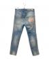 DSQUARED2 (ディースクエアード) SKATER JEANS インディゴ サイズ:46：14000円