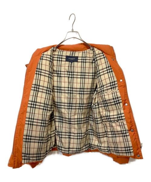BURBERRY LONDON（バーバリーロンドン）BURBERRY LONDON (バーバリーロンドン) ダウンジャケット オレンジ サイズ:38の古着・服飾アイテム