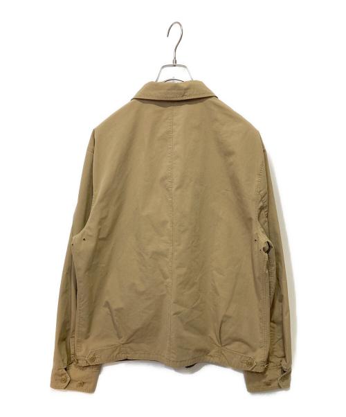 POLO RALPH LAUREN（ポロ・ラルフローレン）POLO RALPH LAUREN (ポロ・ラルフローレン) リバーシブルジャケット グリーン×ベージュ サイズ:XLの古着・服飾アイテム