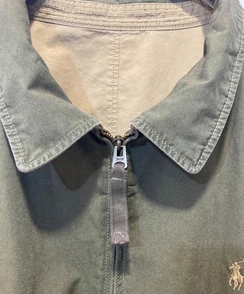 POLO RALPH LAUREN（ポロ・ラルフローレン）POLO RALPH LAUREN (ポロ・ラルフローレン) リバーシブルジャケット グリーン×ベージュ サイズ:XLの古着・服飾アイテム