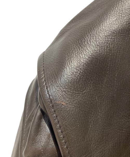 Schott（ショット）Schott (ショット) シングルライダースジャケット ブラウン サイズ:40の古着・服飾アイテム